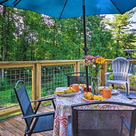 Shaw Creek Cottage With Fire Pit And Forest Views Гендерсонвілл Екстер'єр фото