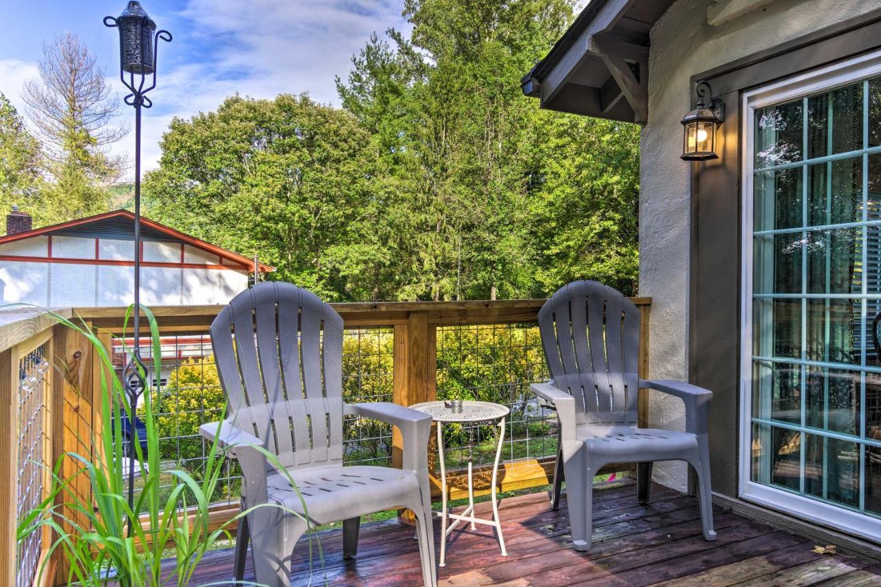 Shaw Creek Cottage With Fire Pit And Forest Views Гендерсонвілл Екстер'єр фото