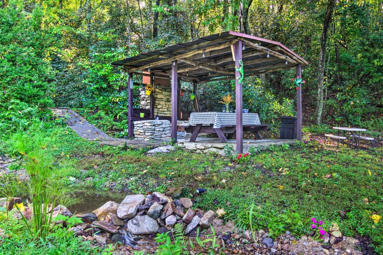 Shaw Creek Cottage With Fire Pit And Forest Views Гендерсонвілл Екстер'єр фото