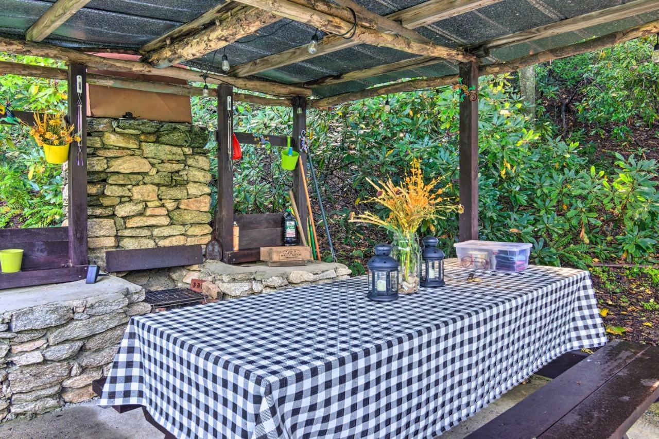 Shaw Creek Cottage With Fire Pit And Forest Views Гендерсонвілл Екстер'єр фото